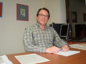 Juan José Mancheño se quedó completamente sorprendido al recibir el premio.