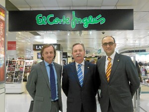 Fernando Murillo, Andrés Fuentes y Manuel Vargas. 