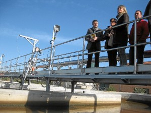 Visita a las instalaciones de la EDAR San Silvestre-Villablanca.