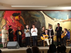 El acto se celebró en la Peña Flamenca de Huelva. 