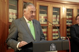 El subdelegado del Gobierno en Huelva, Enrique Pérez Viguera.