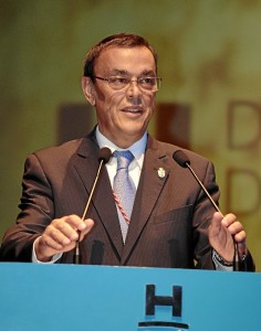 Ignacio Caraballo, durante su intervención. / Foto: José Carlos Palma. 