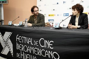 Rueda de prensa habitual de las películas que se presentan al concurso. / Foto: José Carlos Palma. 