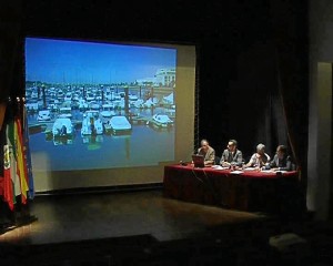 Presentación del proyecto Odyssea en Ayamonte en el año 2010.