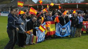 La representación del Recre se lo pasó en grande en el torneo de Sheffield.