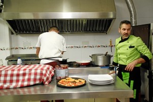 El establecimiento ofrece cocina tradicional siciliana. 