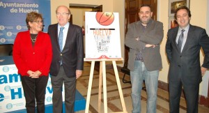 Un momento de la presentación del torneo de baloncesto.