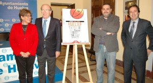 Un momento de la presentación del torneo de baloncesto.