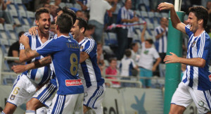 El Recre espera dar una alegría a su afición con un triunfo en Vitoria. / Foto: Josele Ruiz.