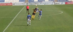 El San Roque ya superó al Recre B en el Nuevo Colombino. / Foto: C. B.