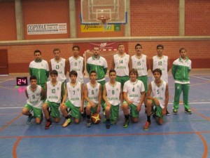 Equipo representante del baloncesto onubense en la categoría infantil