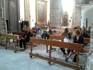 Uno de los lugares más visitados, la Iglesia de la Asunción.