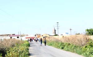 Una ruta por la localidad ha sido una de las actividades desarrollada.