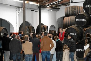 Las bodegas, uno de los puntos más visitados.