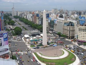 Imagen de Buenos Aires, donde reside Guillermo desde hace un mes. 