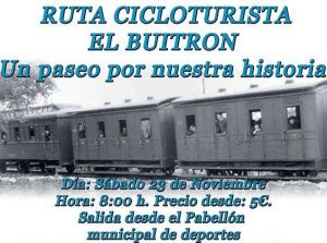 Cartel anunciador de la Ruta El Buitrón.