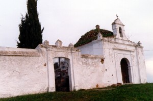 Cementerio de San Sebastián en Villanueva de las Cruces. 