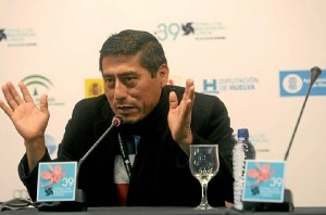 Rueda de prensa de la película en el Festival. 