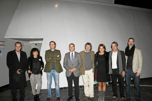 Presentación en el Muelle de las Carabelas del documental.