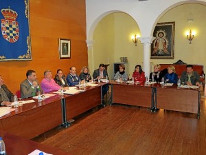 Equipo de gobierno del Ayuntamiento de Moguer.