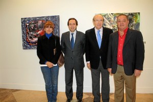 Inauguración de la muestra de Antonio Monsalvete.