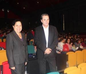 Manuela de Paz y Eduardo Trías. 