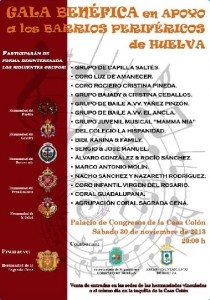 Cartel de la Gala Benéfica. 