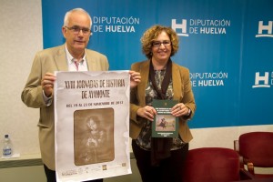 Presentación de las Jornadas de Historia de Ayamonte en la Diputación.