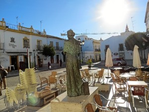 Imagen de la Plaza del Marqués de Moguer.