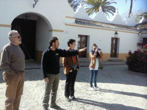 Aracena o los Lugares Colombinos han sido algunos de los destinos de los periodistas.