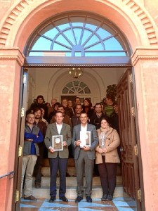 Imagen de la reunión 'Que sea de Huelva', en Aracena. 