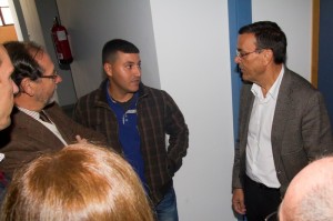 Ignacio Caraballo ha visitado las instalaciones.