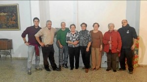 Miembros de la Asociación sanjuanera.