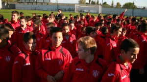 LA AD Cartaya presenta su cantera, formada por más de 500 chavales.