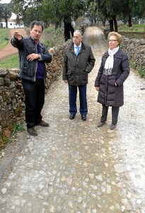 Visita al camino rural.