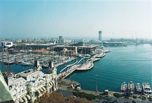 Puerto de Barcelona. 