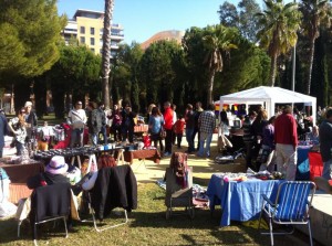 Numerosos onubenses se han acercado al Parque Zafra. / Foto: Plocc.