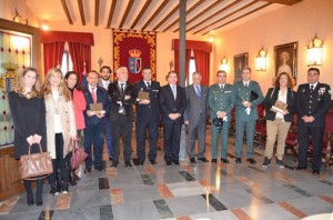 Acto institucional celebrado en el Ayuntamiento de Almonte.