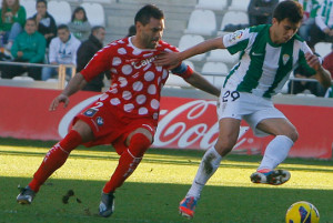 Imagen del partido de la temporada pasada entre el Córdoba y el Recre. / Foto: www.cordopolis.es.