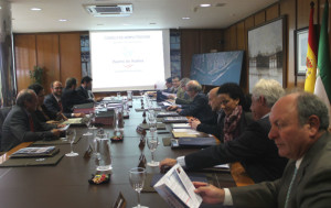 Reunión del Consejo de Administración del Puerto de Huelva.