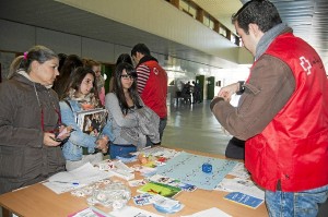 Actividad de Cruz Roja en la Universidad de Huelva. 