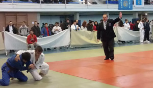 El Trofeo Colombino de judo se celebra en paralelo a la Copa de España.