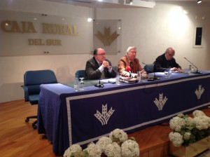 Desayuna de Caja Rural con el presidente del Banco de Alimentos de Huelva.