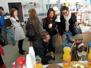 Uno de los festejos realizados en la guardería. 