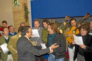 Inauguración del Belén de la Diputación de Huelva.