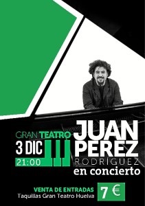 Cartel anunciador del concierto.