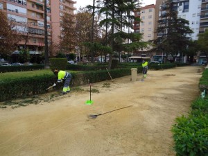 Operarios del servicio de limpieza de la capital.