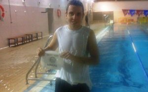 Pablo Vázquez Herrera, componente del Club Natación Huelva.