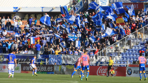 Los aficionados albiazules podrán seguir por televisión a su equipo. / Foto: Josele Ruiz.