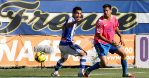 La derrota sufrida ante la UD Las Palmas sacó al Recre de la zona de ascenso directo. / Foto: Josele Ruiz.